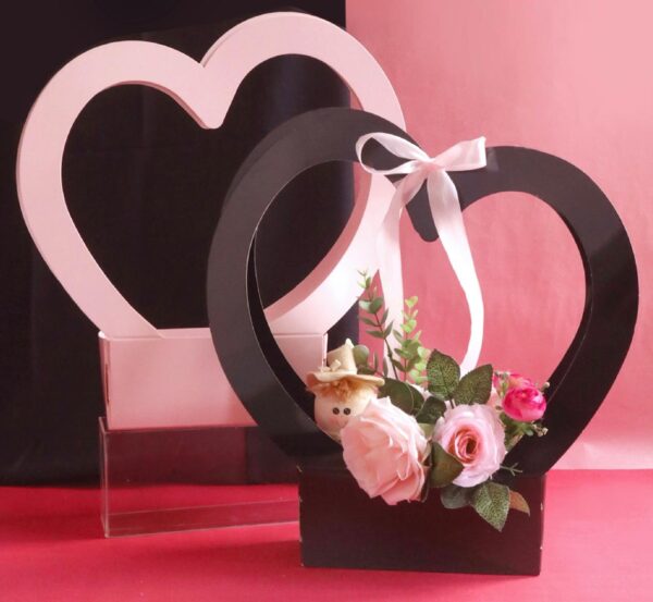 HEART FRAME FLOWER BAG - Image 2