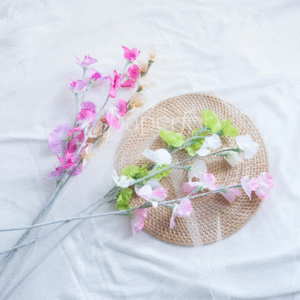 Bunga Palsu Lathyrus 1 tangkai 3 kuntum