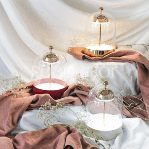 LAMPU BELL KACA