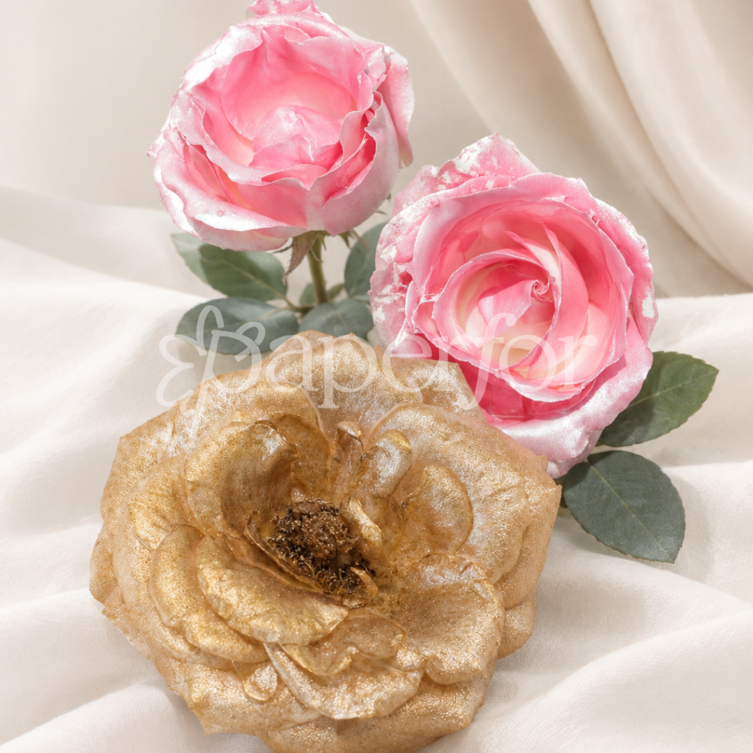 FLORAL SPRAY METALIC